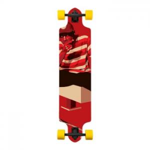China Natural Stained Assembled Complete Longboard Suppliers